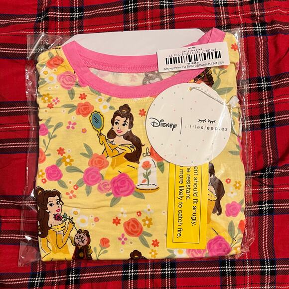 Little Sleepies Princess Belle Size 5/6